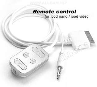 iPod In line Remote Control Ipod Nano/ Video All Generations  