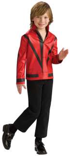 Boys Red Michael Jackson Thriller Jacket Costume   Michael Jackson 