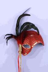   all deluxe feather mask view all half feather mardi gras mask view all