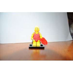  Lifeguard Figure   Lego Minifigures Series 2   Lego People 