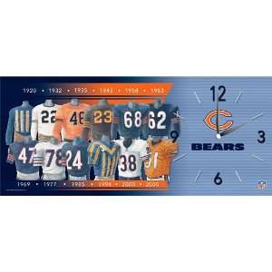  Maple Leaf Productions Chicago Bears Evolution Clock 
