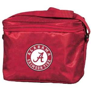 Alabama Crimson Tide 6 Pack Cooler/Lunch Box   NCAA College Athletics 