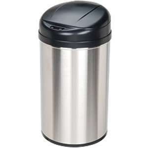  Motion Sensor Stainless Steel Trash Can, Shape Round 