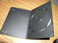 200 BLACK SINGLE 7MM SLIM DVD CASES, PSD14  