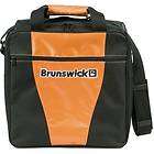 Brunswick Gear Black/Orange 1 Ball Bowling Bag