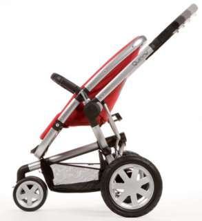 Quinny Buzz 3 Wheel Baby Stroller w/ Reversible seat Rebel Red NEW 