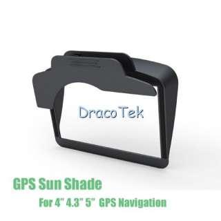   Glare GPS Sun Shade Visor for Mostly 4.0,4.3,5.0 GPS Navigation