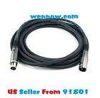  Connector Male to XLR Jack Female 15 Line Speaker Cable AWG 16 