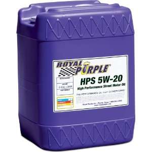  Purple 35520 HPS 5W 20 High Performance Street Synthetic Motor Oil 