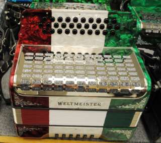 Weltmeister Corina III Button Accordion Limited Factory  