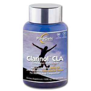 PureGels Clarinol CLA, Conjugated Linoleic Acid, 1000 mg, 90 Soft Gels