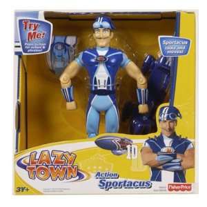  Lazy Town Action Figure Sportacus Toys & Games