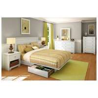 Pasadena Mates Bed Box   Pure White (Queen)  Target