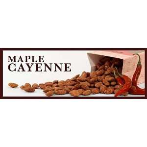  Maple Cayenne Roasted Almonds