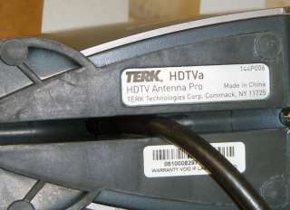 Terk HDTVa Indoor Amplified HD Antenna Pro Off Air HDTV 144P006  