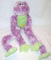 Animal Alley Toys R Us Plush Purple and Green Hanging Frog  