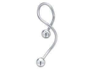 Newegg   Surgical Steel Super Spiral Twister Belly Button Ring