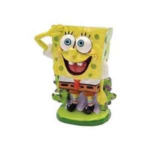   Penn Plax   Spongebob  Mini Spongebob Aquarium Ornament: Pet Supplies
