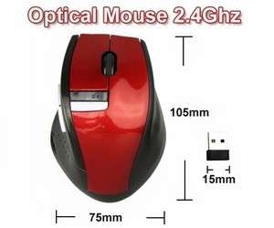 4G Wireless Optical Mouse Mice For Laptop ASUS DELL IBM ACER TOSHIBA 