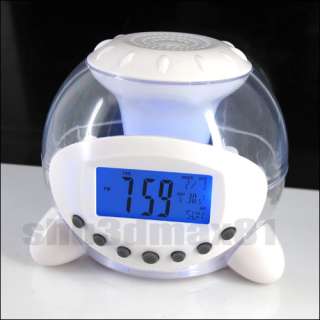 Natural Sound Wake Up Light Calendar Alarm Clock S731 Features