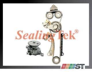   J23A Engine Timing Chain Kit w/ Oil Pump Suzuki car parts gear  