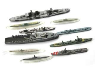 FREE SHIP NEW LOT 24 PCS Axis & Allies War At Sea Miniatures A&A Ship 