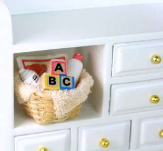 Dollhouse Miniature Nursery Baby Milk Bottle Toy Book  