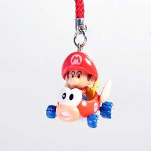  Mario Kart Wii Baby Mario Kart Keychain   Baby Mario in a 