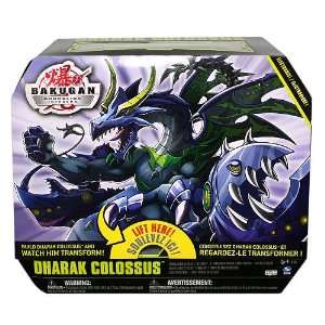  Bakugan Exclusive Deluxe Figure Dharak Colossus Toys 