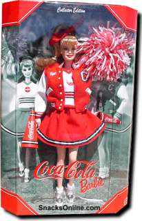Barbie Coca Cola Cheerleader Doll  