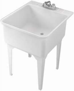 Utility Sink Kit Standard Standard utility tub Standard 19 gallon tub 