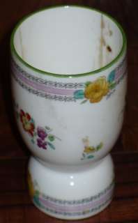 Antique Ceramic 3 5/8 Hard Boiled Egg Goblet or Cup  