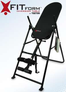 Teeter Hang Ups FIT FORM Inversion Table   NEW MODEL   FitForm  
