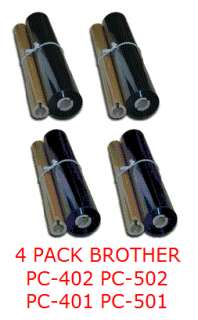 FAX RIBBON FOR BROTHER PC501 PC 501 PC401 PC402RF PC502 FAX575 560 