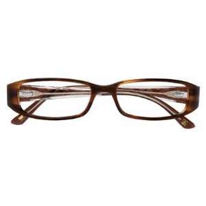  BCBG SEBASTIANA Eyeglasses Tortoise Laminate Frame Size 54 