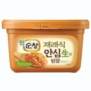 Chong Jung Won Korean Soy Bean Paste (Den Jang), 4.4 Pounds  