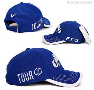 BRAND NEW Genuine CALLAWAY CG TOUR MESH ADJUSTABLE CAP HAT BLUE FT 5 