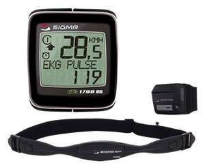 SIGMA BC2006MHR DTS Wireless Bicycle Speedometer with Heart Rate 