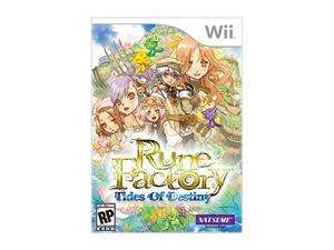    Rune Factory Tides of Destiny Wii Game NATSUME