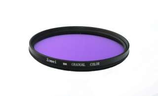 ZOMEI 52mm Purple Color Filter for Canon Nikon Sony  