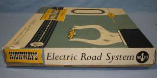   Electric Road System Slot Car Racing Track Set #1 Box Lid Right Panel