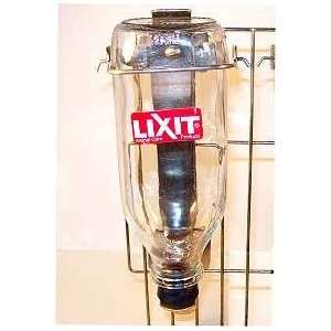    16 Oz Lixit GB Glass Water Bottle Set Medium Tip: Pet Supplies