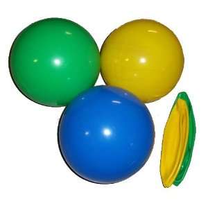  Big Grip PVC Bouncy Balls: Toys & Games
