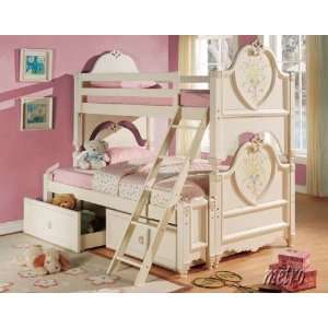 Doll House Twin/Full Bunk Bed 