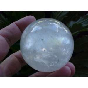  A3317 Gemqz Calcite Carved Sphere Large  Everything 