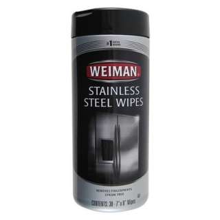 Weiman Stainless Steel Wipes 30 ctOpens in a new window