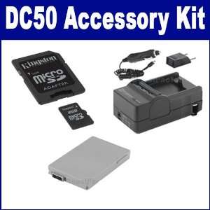  Canon DC50 Camcorder Accessory Kit includes M45547 Memory 