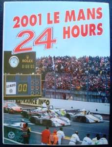   HOUR RACE ANNUAL 2001 SPORTS CAR MOTOR RACING BOOK ENGLISH TEXT  