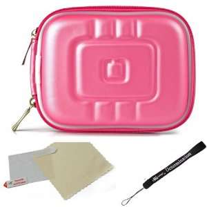 Metallic Pink EVA Durable Slim Protective Storage Cover Cube Carrying 