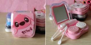 Cartoon Feature Contact Lens Case Holder Hello Kitty C1  